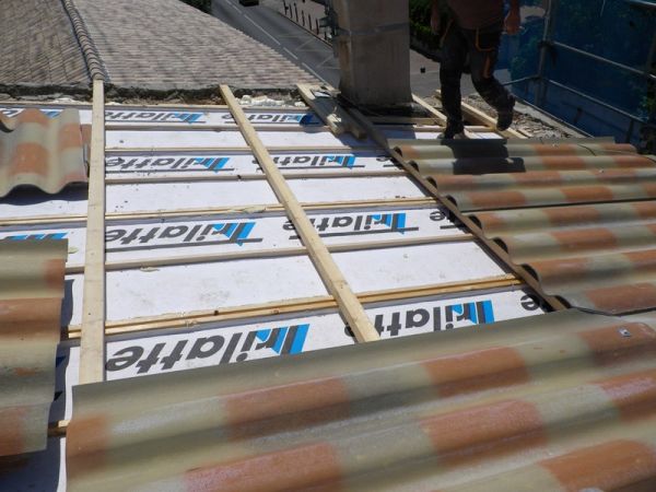 Chantier réalisé par des professionnels